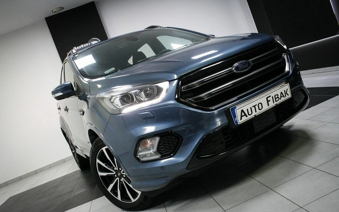 Ford Kuga cena 87900 przebieg: 119000, rok produkcji 2019 z Biskupiec małe 301